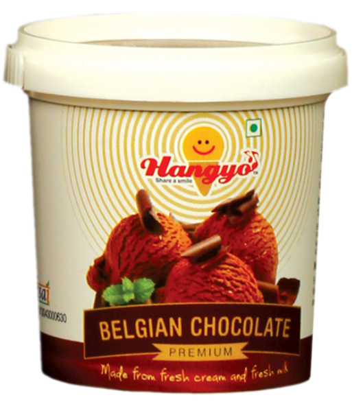 Hangyo Belgian Chocolate Ice Cream 125 ml tub